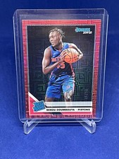 SEKOU DOUMBOUYA 2019-20 PANINI DONRUSS RATED ROOKIE RED INFINITE #D 46/99