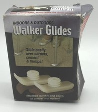 Universal Walker Glides Skis Fits Attaches Quickly  Easily to Almost Any Walker