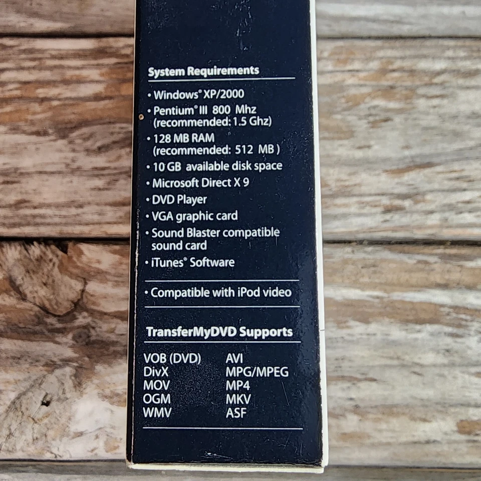 Transfer My DVD by Avanquest Watch DVDs & Movies on Video iPod Windows XP/2000 - Image 4 of 4