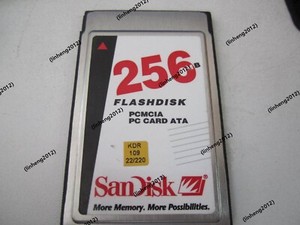 SanDisk 256mb PCMCIA PC Card ATA