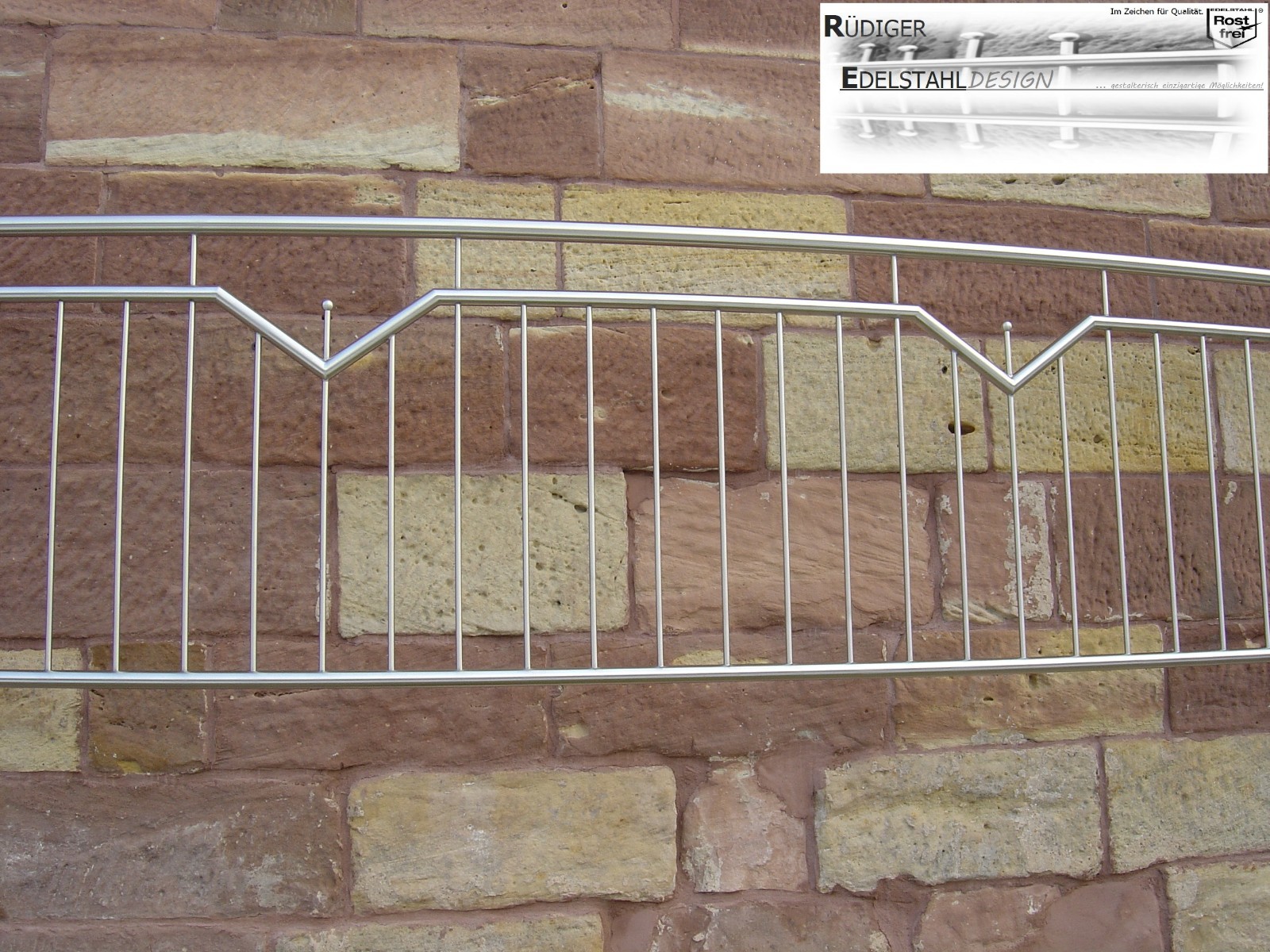 Produktbild von Französisches Geländer Wiltec Balkongeländer Edelstahl 90x128 Cm – Mit Fallschutz Wiltec Geländer 90x128 Cm