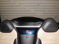 Tinted Wind Deflector Windscreen Screen Restrict Air Fits Sky Pontiac Solstice