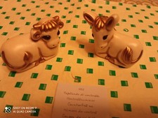 Meravigliosa coppia di Bue e Asinello per il pres. Classico Thun .pari al nuovo 