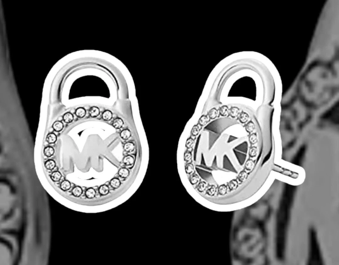 Michael kors deals padlock earrings