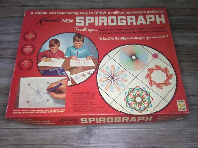 vintage spirograph activity game Kenner no. 401 extra refill paper package   Z92