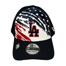 New Era 39Thirty Los Angeles Dodgers July 4th Hat Men’s Sz Small-Medium NWT