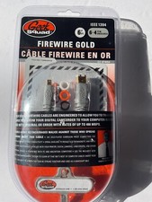 Brand New Geek Squad 6' FT IEEE1394 Firewire Gold Cables With 6-6 Pin GS-6FW66