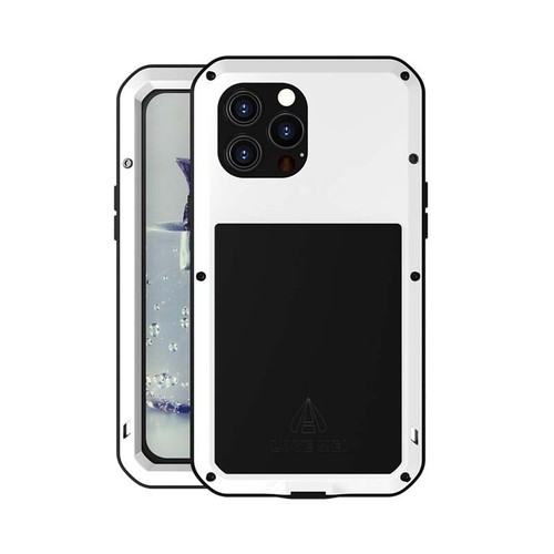 Coque antichoc et etanche iPHONE 13 Pro Max- LOVE MEI FRANCE - rouge - Photo 5 sur 8