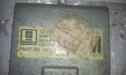 Opel Kadett 1987 ECU Engine Computer (Engine Control Unit) 1606110 #1189-48