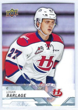 2018-19 Upper Deck CHL #218 Logan Barlage