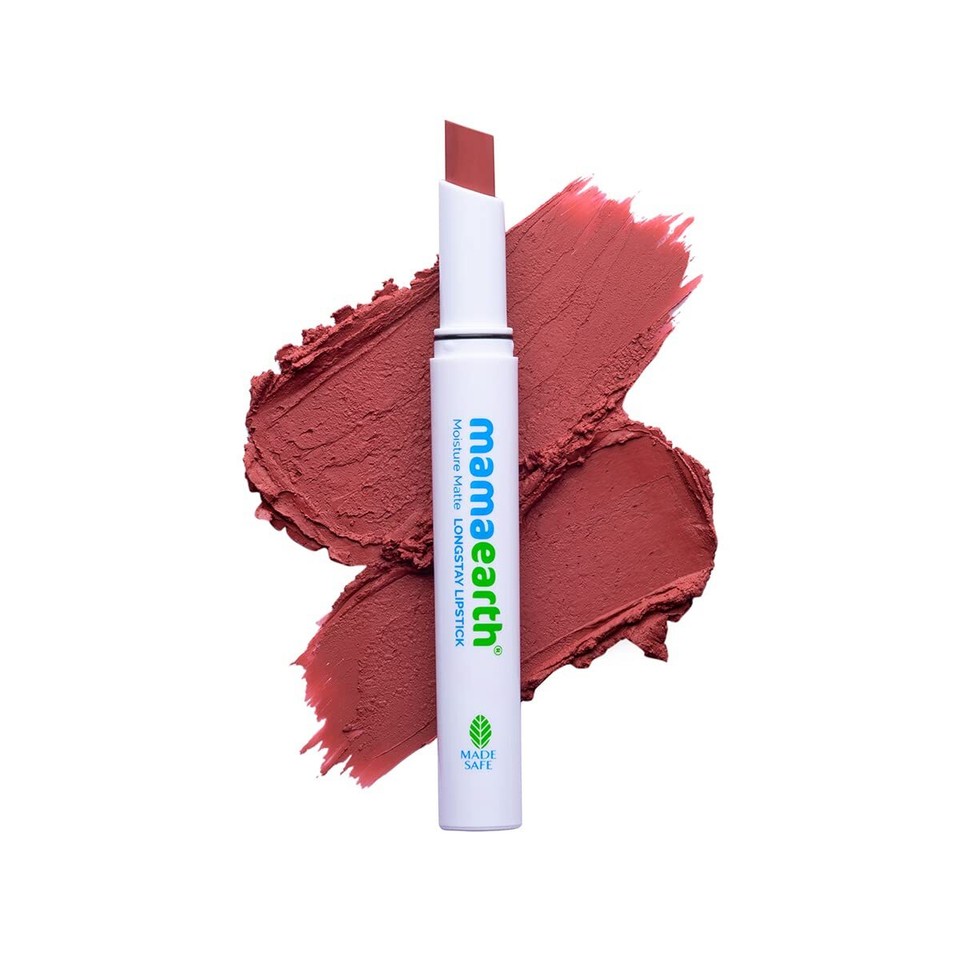 Mamaearth Moisture Matte Longstay Lipstick with Avocado Oil & Vitamin E