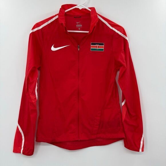 SACAI X NIKE Giacca a vento Nike Pro Kenya Hypershield Reeflect Track Field rossa uomo XS