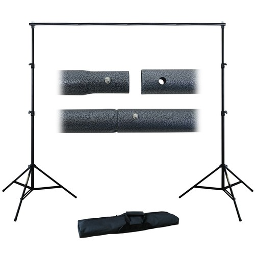 Studio Lighting Photography Light Backdrop Stand Background Photo light Set Kit - Picture 8 of 10