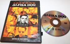 Alpha Dog DVD, 2007, Full Frame Bruce Willis, Matthew Barry, Emile Hirsch