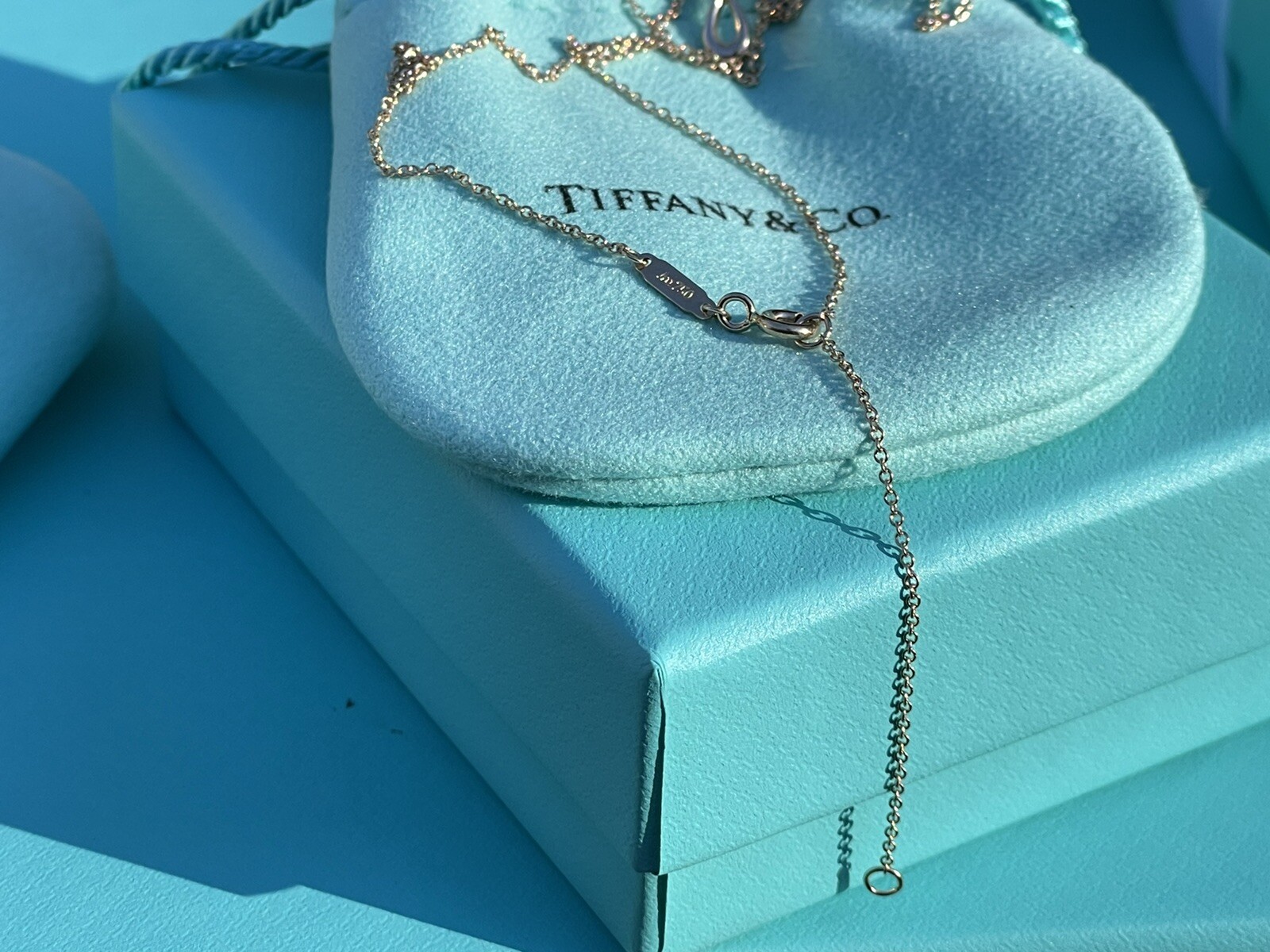 Co. 18k Rose Gold Infinity Pendant 