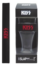 KISS Slap Band Single Pint Glassware Black Band/Red Logo