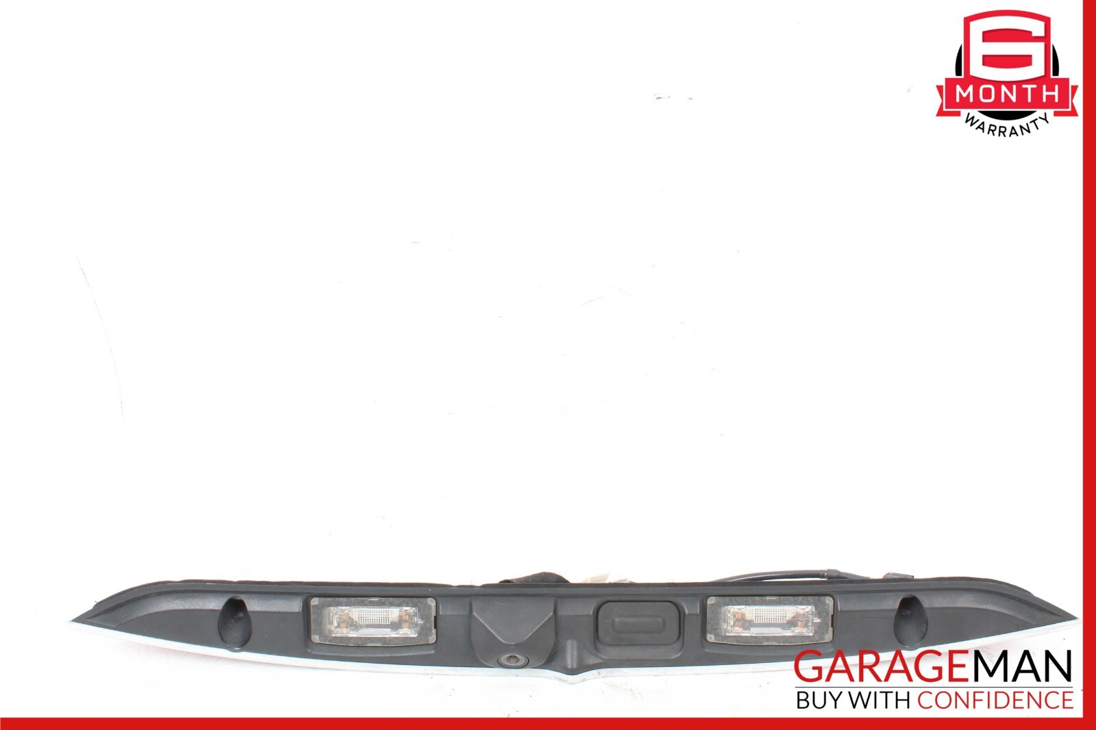 14-17 Maserati Ghibli Rear Trunk Lid Parking Camera Molding Trim Panel Assembly