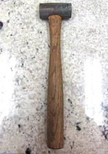 Vintage brass hammer MATTICKS #1 hammer 16 ounces IN GOOD CONDITION
