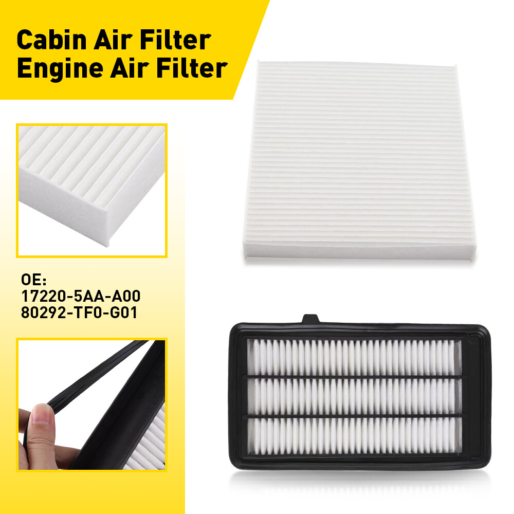 COMBO AIR FILTER & CABIN FILTER SET For 2017 - 2022 HONDA CR-V CRV TURBO 1.5L US