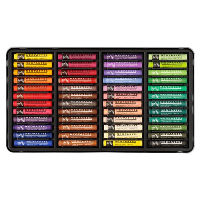 CARAN D'ache Neopastel Soft Oil Pastel Set of 96 Assorted Colors for