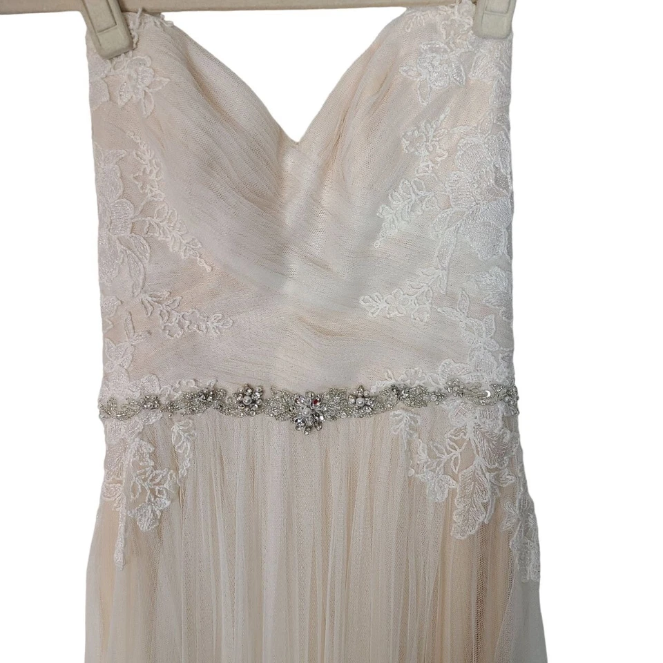 Vestido de novia de colección Maggie Sotero Memories para mujer 2 marfil bordado con cuentas Foto 2 de 4