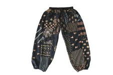 Pantaloni Harem Patchwork assortiti, Pantaloni Boho Hippie Harem, Pantaloni...