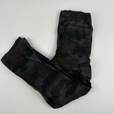 Childrens Place Cargo Pants Boys Size 10 Gray Camo