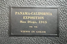 1915 Panama-California World Exposition Album of 10 Postcards, San Diego History