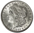 Bright Uncirculated 1885-O Morgan Silver Dollar 90% U.S. Silver Coin KM# 110