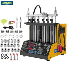 Ultrasonic Fuel Injector Cleaner Tester Injector Cleaning Machine Car Motorcycle