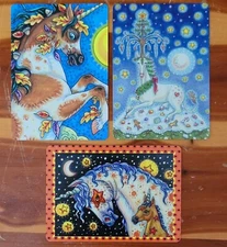 Lot 3 Unicorn Single Trade Swap Playing Cards