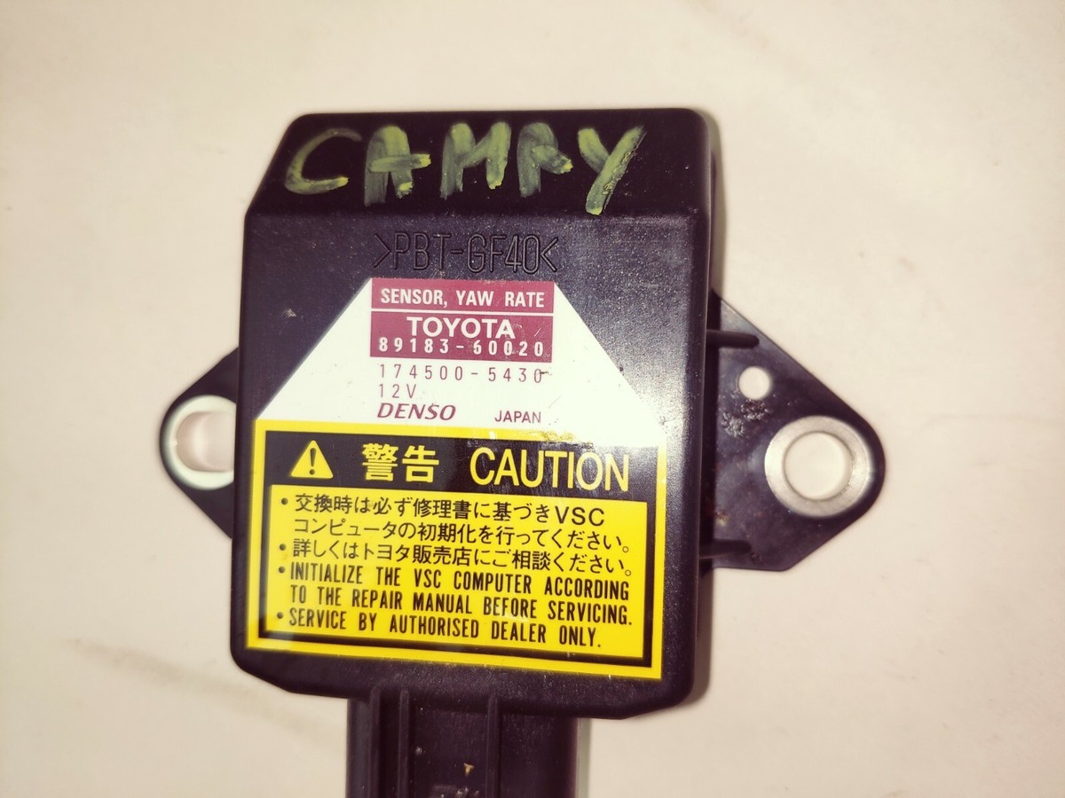 【中古】 Fail Safe TOYOTA CAMRY HYBRID 2007 STABILITY CONTROL YAW RATE SENSOR