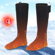 Winter Foot Electric Heated Warm Socks Men Women Adult Rechargeable Battery Gift