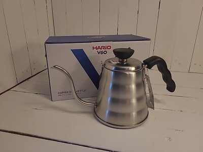 Hario VKBR-70 V60 Buono Kaffee Tropf Schwanenhals Edelstahl Pour Over Wasserkocher