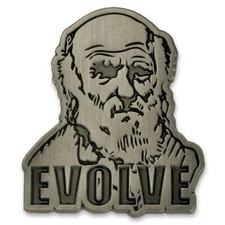 PinMart's Charles Darwin Theory of Evolution Science Lapel Pin