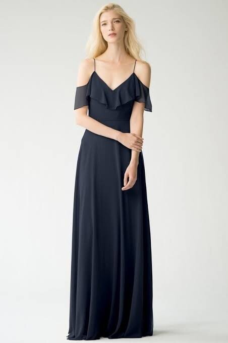 Anthropologie BHLDN Jenny Yoo Mila Gown Dress Size 4. B23 | eBay