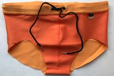 HOM Doubleface Swim Briefs - Orange - Medium - HOM-400853-1035