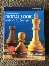 Fundamentals Of Digital Logic With Vhdl Design With Cd Rom Zvonko Vranesic And Stephen Brown 2008 Hardcover For Sale Online Ebay