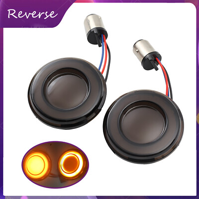 1157 LED Blinkereinsätze For Harley Dyna , Road King, Tri Glide, Fat Boy, Softai