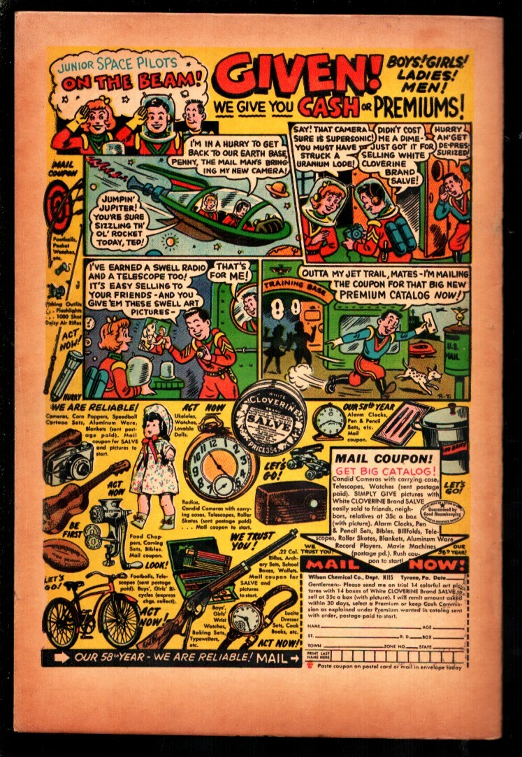 Real Screen #65 1953-DC-Alarm clock gag cover-Fox and Crow-Flippity & Flop-Vi...