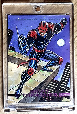 1993 Marvel Masterpieces Karte 78 NIGHT THRASHER.