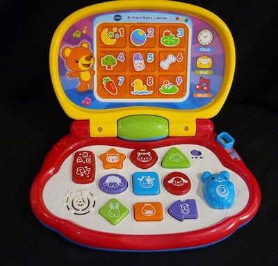 Vtech Brilliant Baby Laptop Learning Toy Interactive Educational Kids Computer