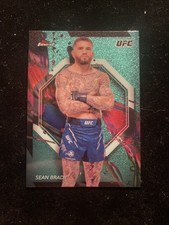 2024 Topps Finest UFC Common Aqua Glitter Refractor Sean Brady #43