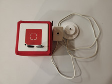 Tonies Toniebox Red Audio Story Player w/ Charger Case - Powers On