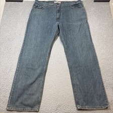 Levi's 559 Men  s 44x34 Denim Blue Jeans Relaxed Straight Fit Zip Fly Work