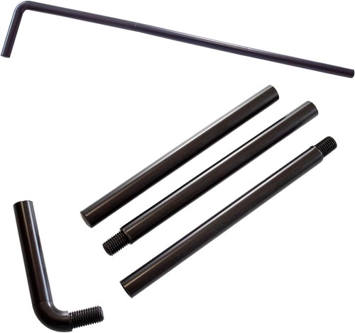 Black ShoulderWand Therapy Bar - Versatile Tool for Stretching & Injury Recovery - Picture 3 of 8