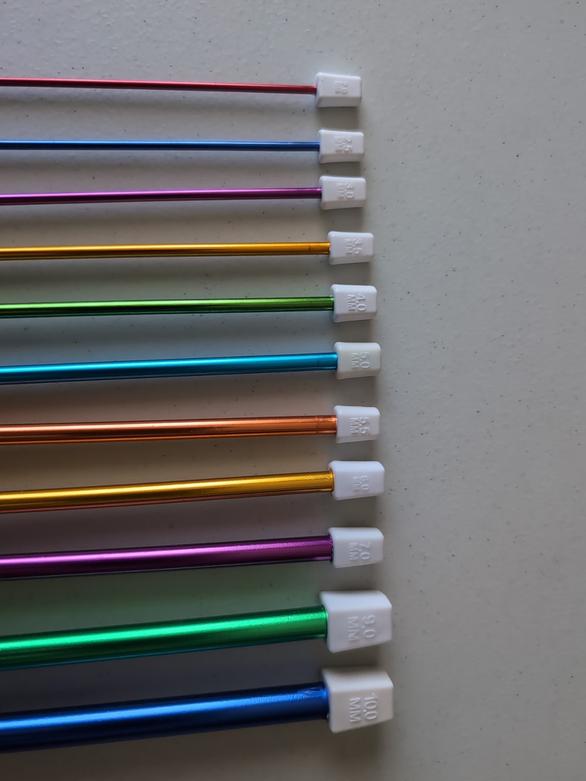 Afghan Crochet Hooks Long Aluminum Knitting Needle for Scarf Sweater Weaving