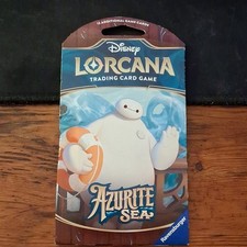 disney lorcana azurite sea booster box Trading Card Game Factory Sealed Bo Comic Central quality collectible cards Disney Lorcana TCG: Azurite Sea