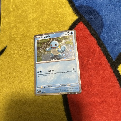 Pokemon Scarlet & Violet Black Star Promo Squirtle 048 NM