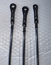Snap On 3 Piece Ratcheting T Handle Box Wrench -5/16-3/8-7/16- RTB10-RTB12-RTB14